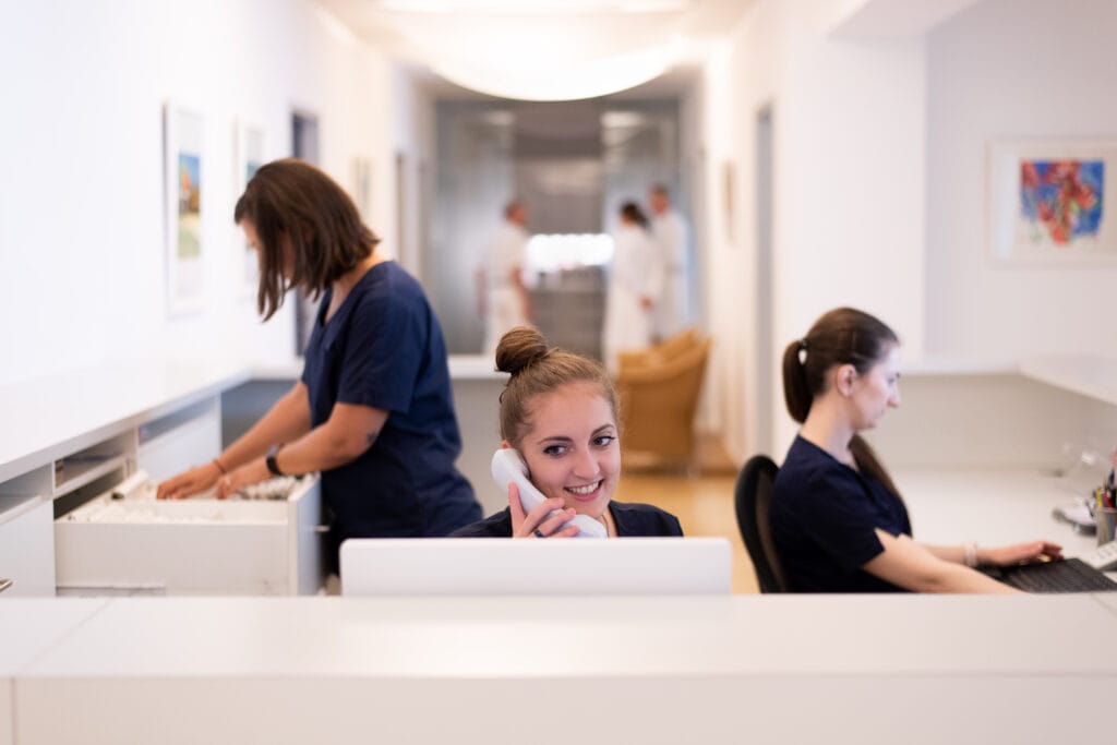 Kardiologie Bogenhausen Empfang